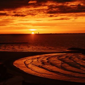 Levée de Soleil sur La Grande Motte